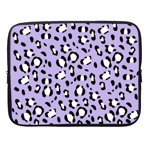Leopard Animal Print Glam #23 #pattern #decor #art - designer laptop sleeve by Anita Bella Jantz