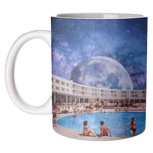 Galactic Pool - unique mug by taudalpoi
