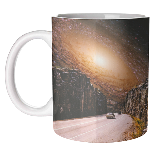 Intergalactic Highway - unique mug by taudalpoi