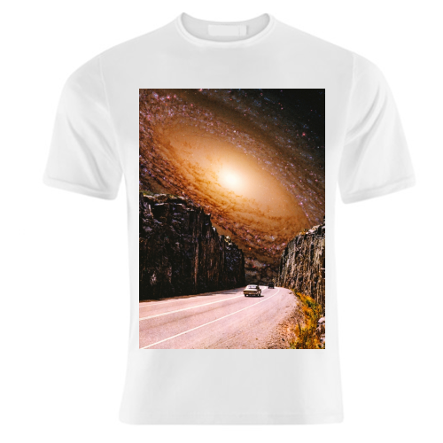 Intergalactic Highway - unique t shirt by taudalpoi