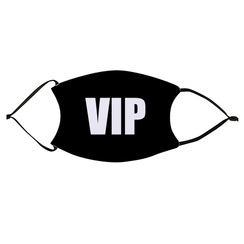 VIP ( black version ) - face cover mask by Adam Regester