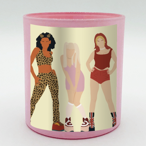 Spice Girls - scented candle by Cheryl Boland