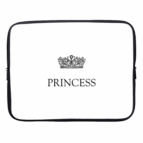 Crown Princess - designer laptop sleeve by Adam Regester
