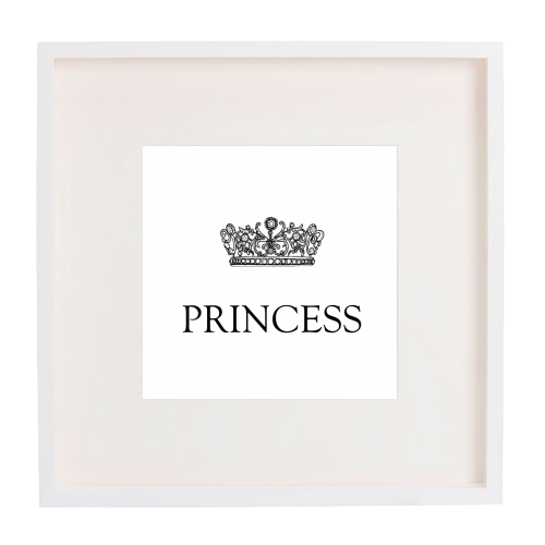 Crown Princess - framed poster print by Adam Regester