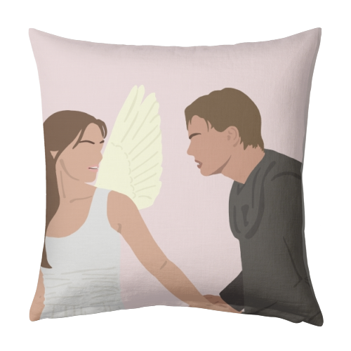 Romeo and Juliet - designed cushion by Cheryl Boland