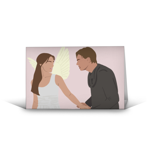 Romeo and Juliet - funny greeting card by Cheryl Boland