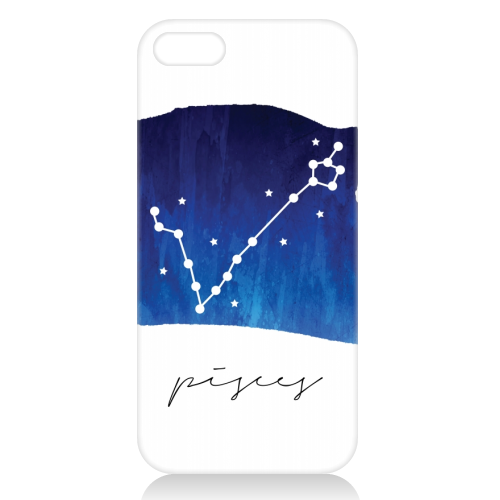 Pisces Zodiac Constellation. - unique phone case by Toni Scott