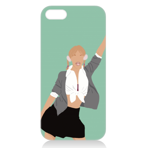 Britney Spears - unique phone case by Cheryl Boland