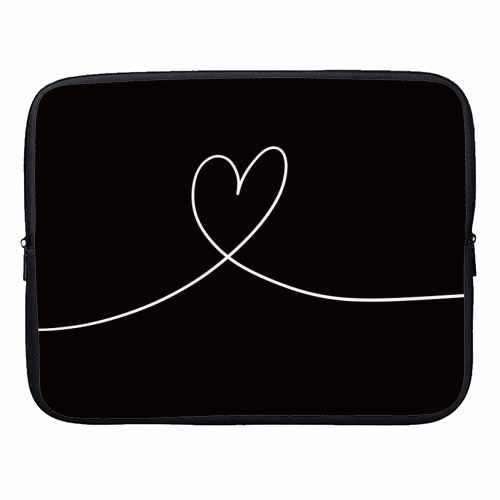 One Love - designer laptop sleeve by Adam Regester