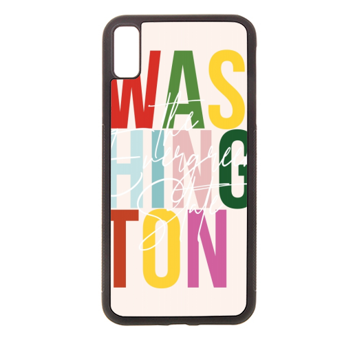 Washington "The Evergreen State" Color State - stylish phone case by Toni Scott