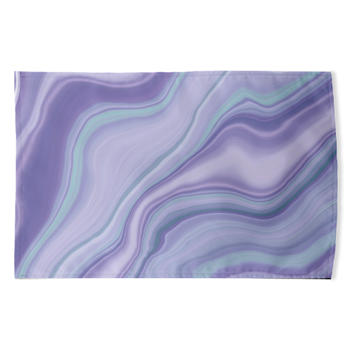 Liquid Mermaid Agate Dream #1 #pastel #decor #art - funny tea towel by Anita Bella Jantz