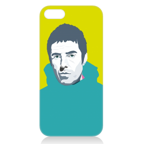 Liam Gallagher Oasis Wonderwall British Music Artist Rocker - unique phone case by SABI KOZ