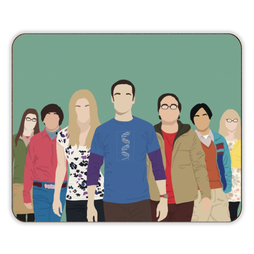 The Big Bang Theory - designer placemat by Cheryl Boland