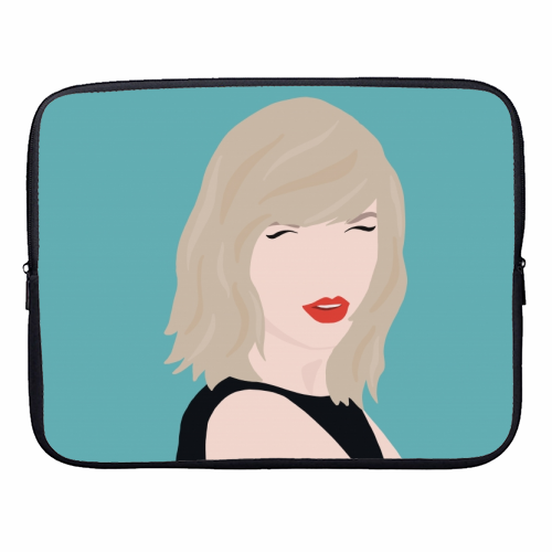 Taylor Swift - designer laptop sleeve by Cheryl Boland
