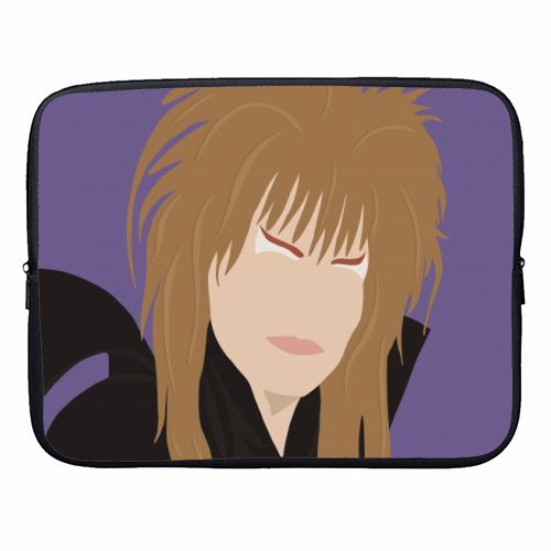 David Bowie - designer laptop sleeve by Cheryl Boland