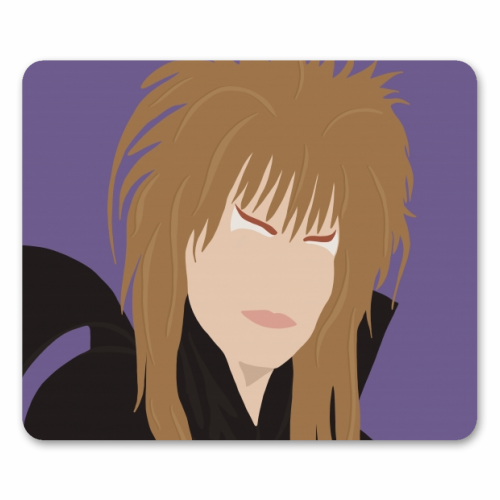 David Bowie - funny mouse mat by Cheryl Boland
