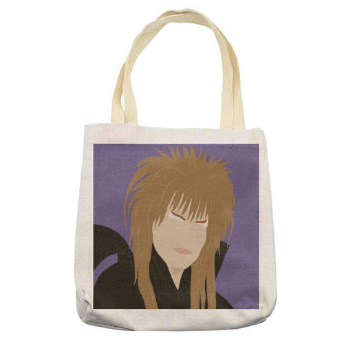 David Bowie - printed tote bag by Cheryl Boland