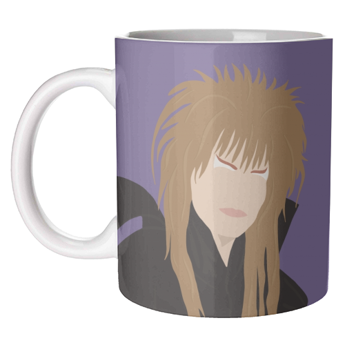 David Bowie - unique mug by Cheryl Boland