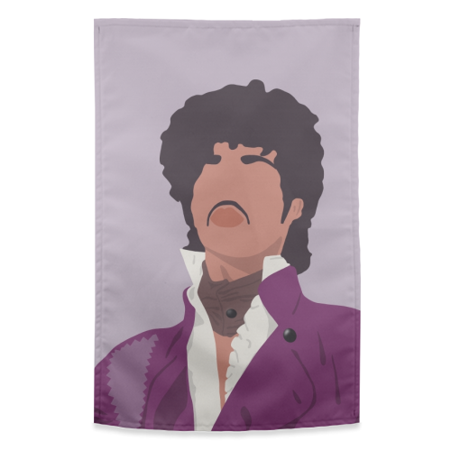 Prince - funny tea towel by Cheryl Boland