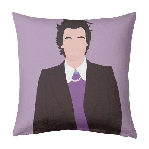 Harry Styles - designed cushion by Cheryl Boland