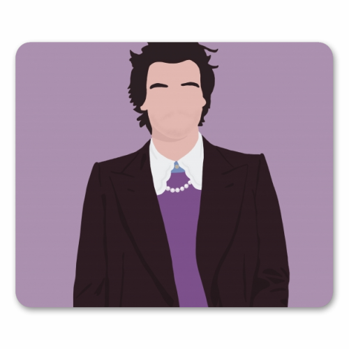 Harry Styles - funny mouse mat by Cheryl Boland