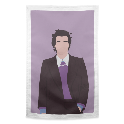 Harry Styles - funny tea towel by Cheryl Boland