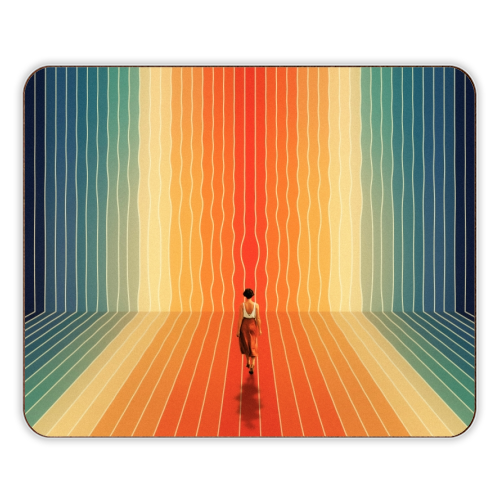 70s Summer Vibes - designer placemat by taudalpoi