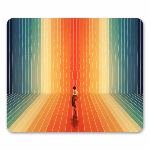 70s Summer Vibes - funny mouse mat by taudalpoi