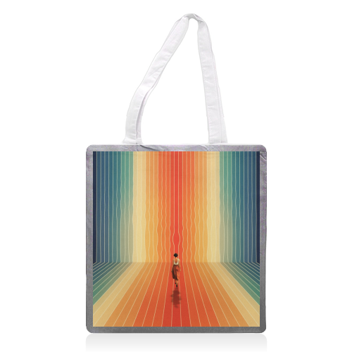 70s Summer Vibes - printed tote bag by taudalpoi