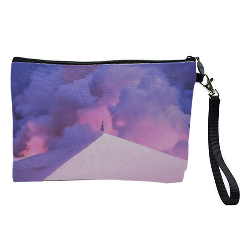 Purple Desert - pretty makeup bag by taudalpoi
