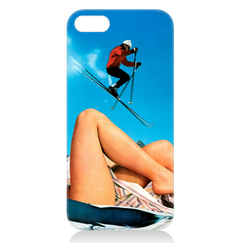 Ski Jump - unique phone case by taudalpoi