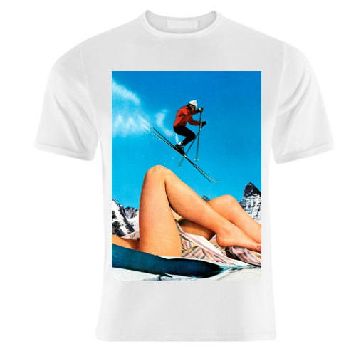 Ski Jump - unique t shirt by taudalpoi