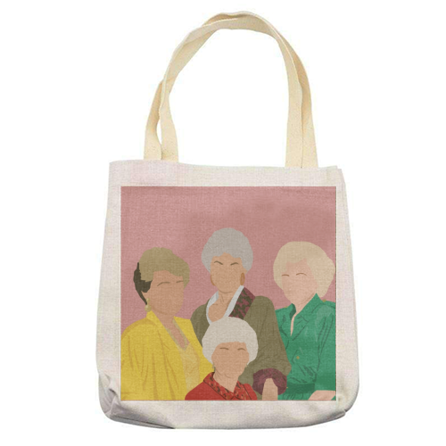 The Golden Girls - printed tote bag by Cheryl Boland