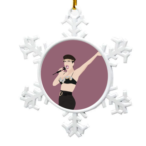 Selena - snowflake decoration by Cheryl Boland