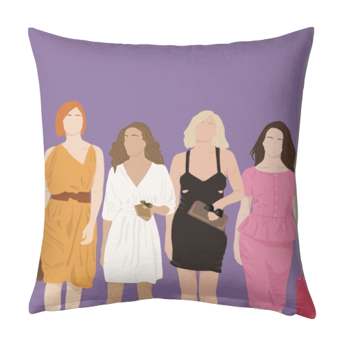 Sex and the city - designed cushion by Cheryl Boland