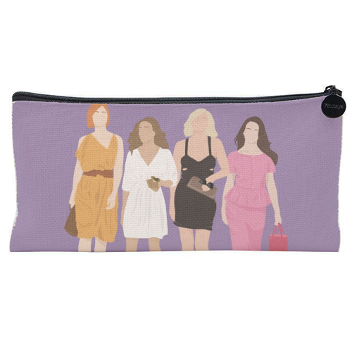 Sex and the city - flat pencil case by Cheryl Boland