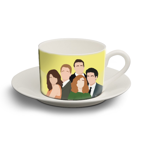 How I Met Your Mother - personalised cup and saucer by Cheryl Boland