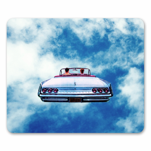 Cloud Drive - funny mouse mat by taudalpoi