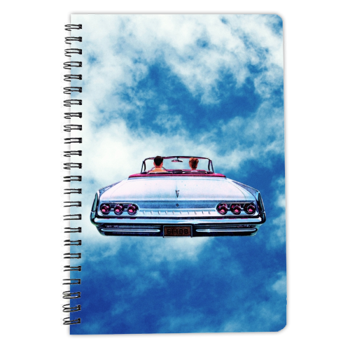 Cloud Drive - personalised A4, A5, A6 notebook by taudalpoi