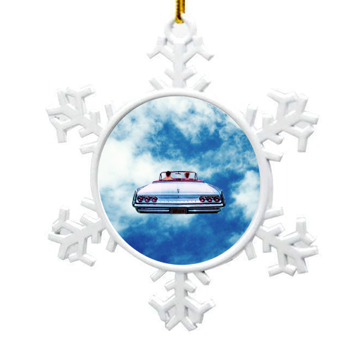 Cloud Drive - snowflake decoration by taudalpoi