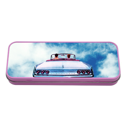 Cloud Drive - tin pencil case by taudalpoi
