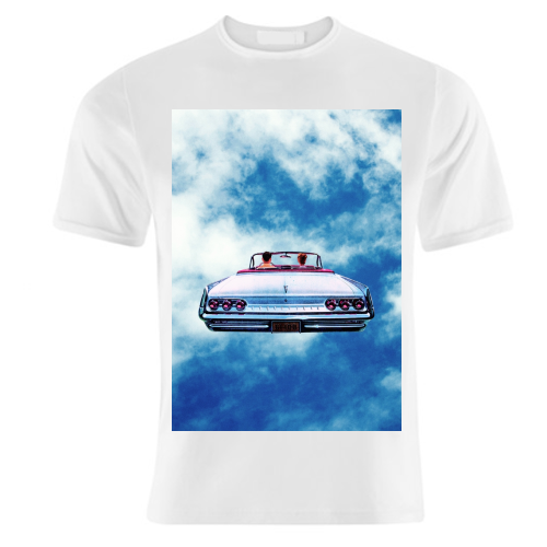 Cloud Drive - unique t shirt by taudalpoi