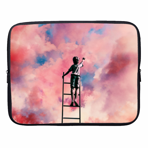 Cloud Painter - designer laptop sleeve by taudalpoi