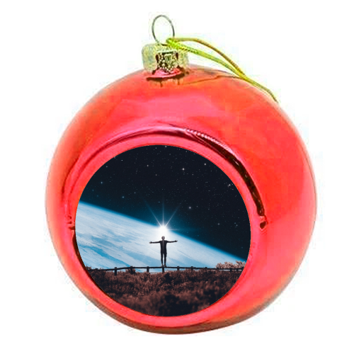 Take Me Now! - colourful christmas bauble by taudalpoi