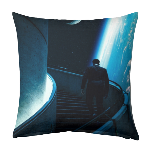 Stairway To The Stars - designed cushion by taudalpoi