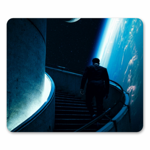 Stairway To The Stars - funny mouse mat by taudalpoi