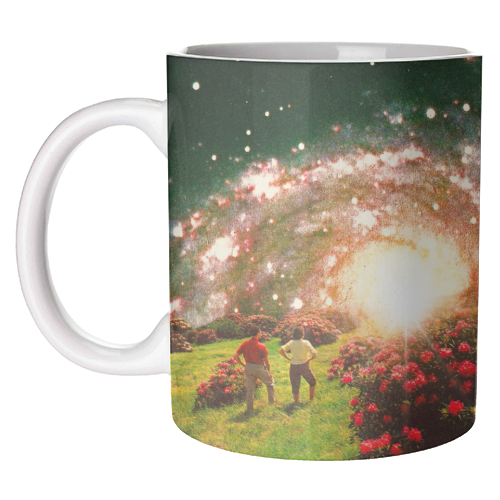 Galactic Botanical Gardens - unique mug by taudalpoi
