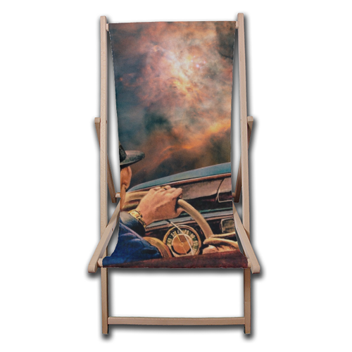 Space Riders! - canvas deck chair by taudalpoi