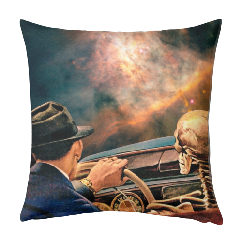 Space Riders! - designed cushion by taudalpoi
