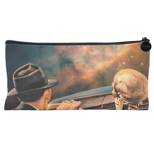 Space Riders! - flat pencil case by taudalpoi